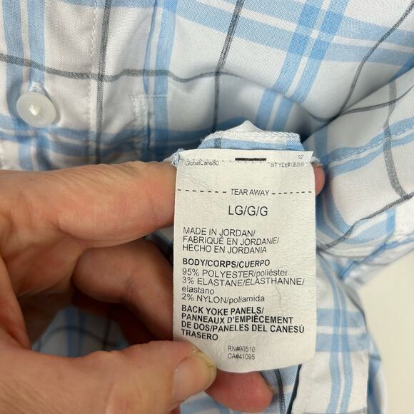 Under Armour Mens Short Sleeve Tide Chaster Shirt Size Large Vented Fishing - Picture 7 of 7